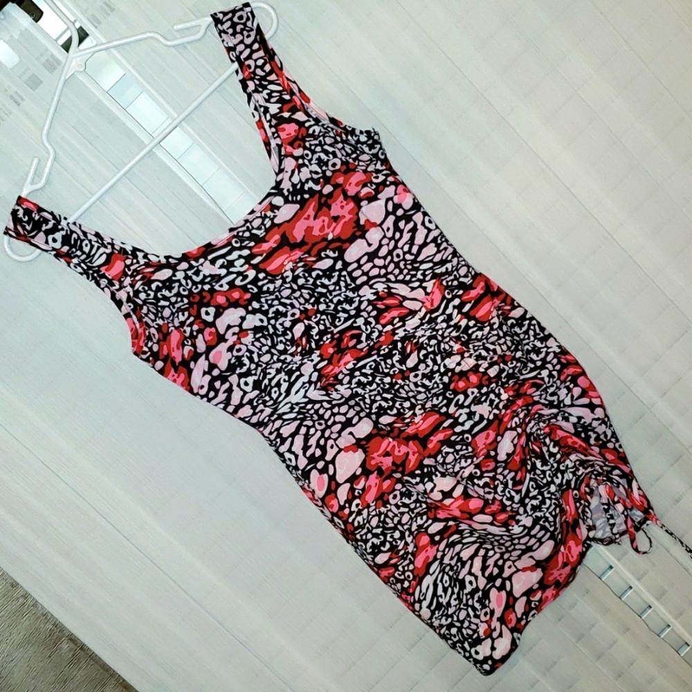 Vibrant tank dress